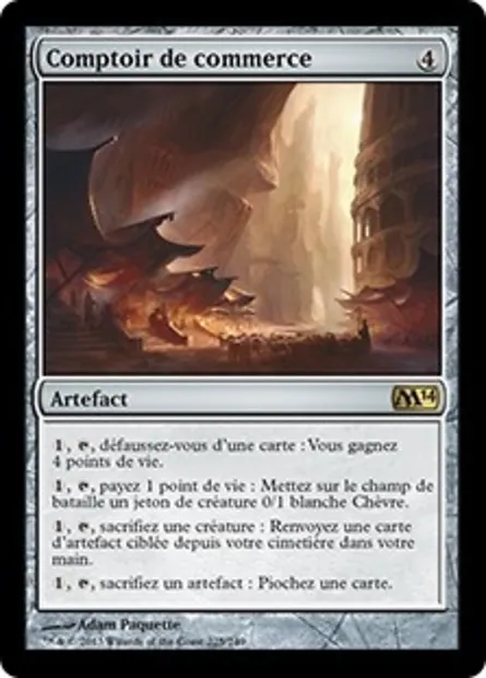 Comptoir de commerce, carte Magic M14 225 — extension Magic 2014