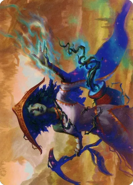 Sythis, Harvest's Hand // Sythis, Harvest's Hand, carte Magic AMH2 59 — extension Modern Horizons 2 Art Series