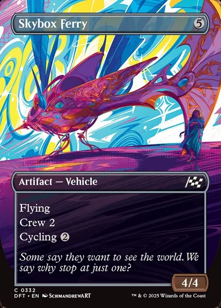 Skybox Ferry, Magic card DFT 332 — Aetherdrift set