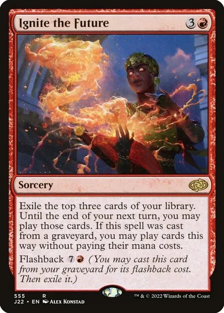 Ignite the Future, Magic card J22 555 — Jumpstart 2022 set