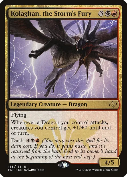 Kolaghan, the Storm's Fury, Magic card FRF 155 — Fate Reforged set