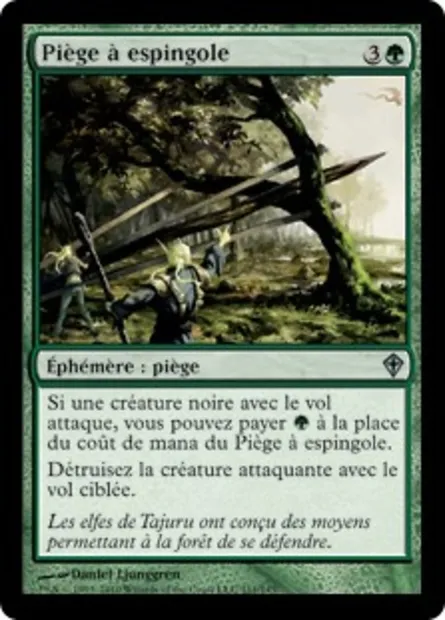 Piège à espingole, carte Magic WWK 111 — extension Worldwake