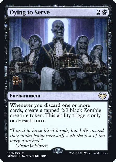 Service sépulcral, carte Magic PVOW 109s — extension Innistrad: Crimson Vow Promos