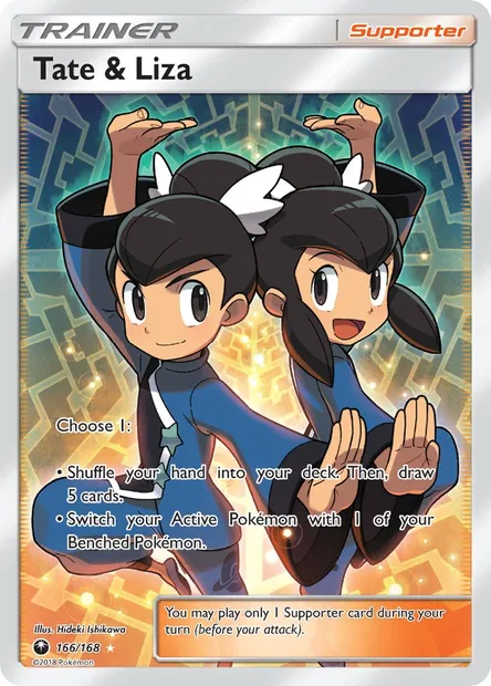 Tate & Liza, Pokémon card CES 166 — Celestial Storm set