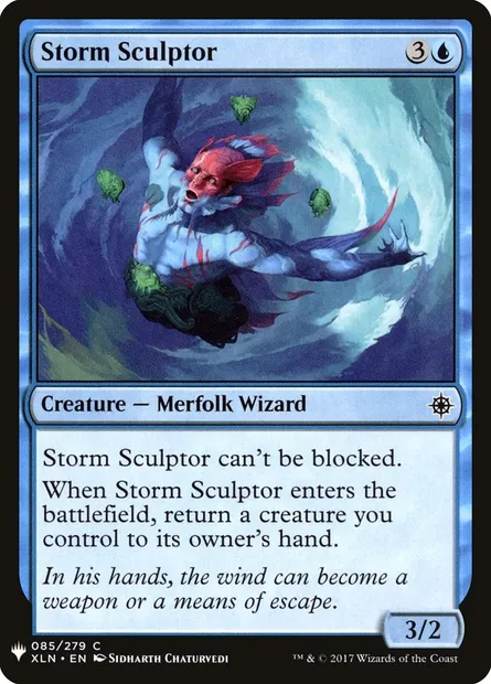 Storm Sculptor, Magic card PLST XLN-85 — The List set