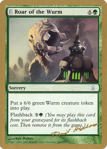 Rugissement de la guivre, carte Magic WC03 dh266 — extension World Championship Decks 2003