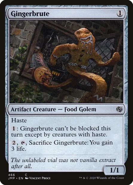 Gingerbrute, Magic card JMP 466 — Jumpstart set
