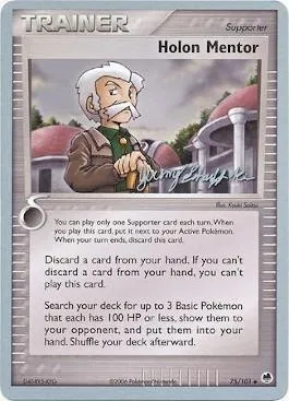 Mentor Holon, carte Pokémon WCD07 075-5 — extension World Championship Decks 2007