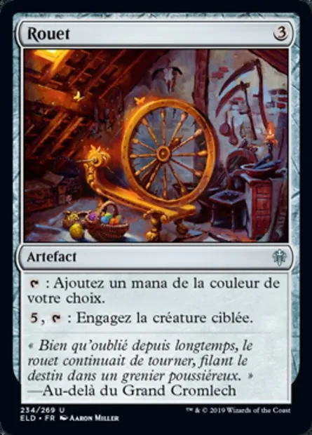 Rouet, carte Magic ELD 234 — extension Throne of Eldraine