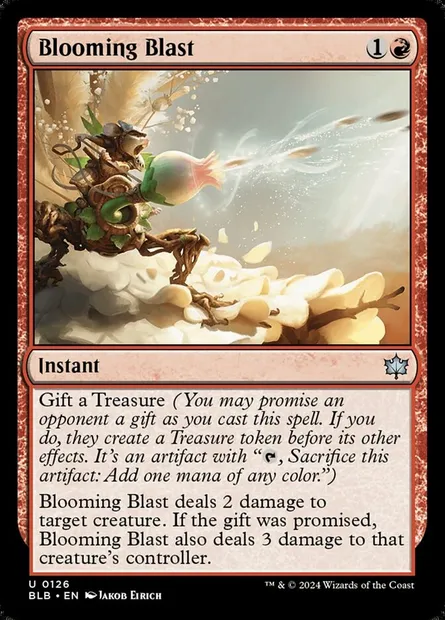 Blooming Blast, Magic card BLB 126 — Bloomburrow set