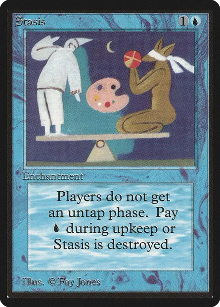 Stasis, Magic card LEB 81 — Limited Edition Beta set