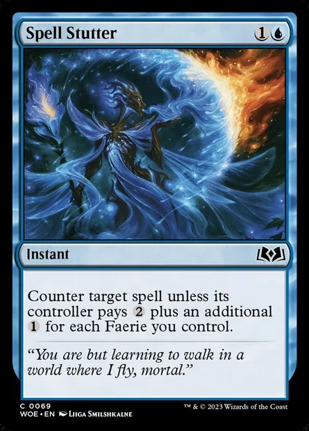Spell Stutter, Magic card WOE 69 — Wilds of Eldraine set
