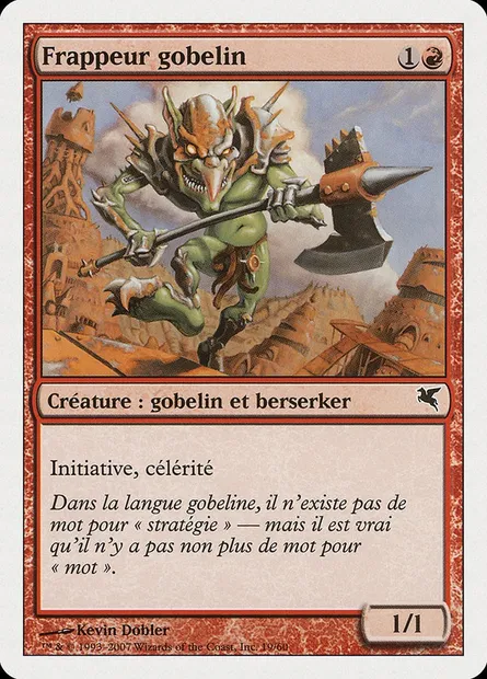 Goblin Striker, Magic card PSAL I19 — Salvat 2005 set