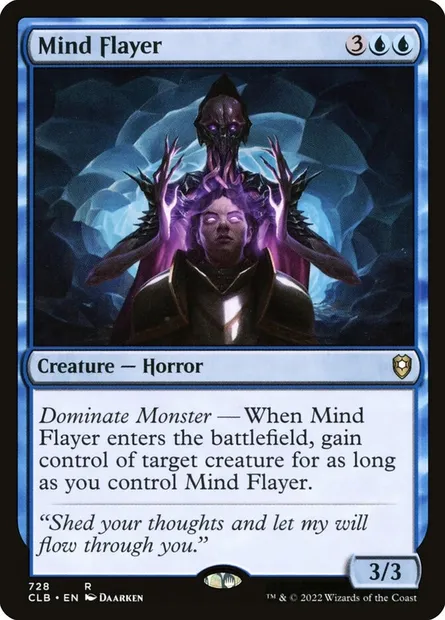 Mind Flayer, Magic card CLB 728 — Commander Legends: Battle for Baldur's Gate set