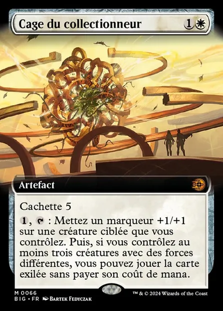 Cage du collectionneur, carte Magic BIG 66 — extension The Big Score