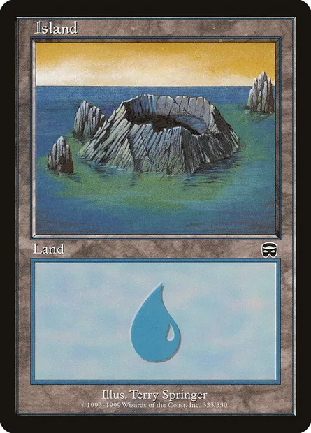 Ile, carte Magic MMQ 335 — extension Masques de Mercadia