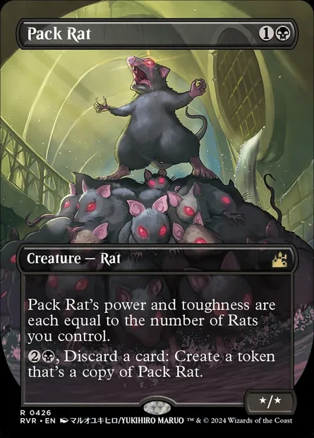 Pack Rat, Magic card RVR 426 — Ravnica Remastered set