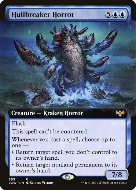Hullbreaker Horror, Magic card VOW 359 — Innistrad: Crimson Vow set