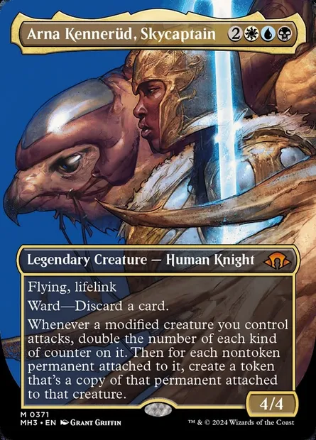 Arna Kennerüd, Skycaptain, Magic card MH3 371 — Modern Horizons 3 set