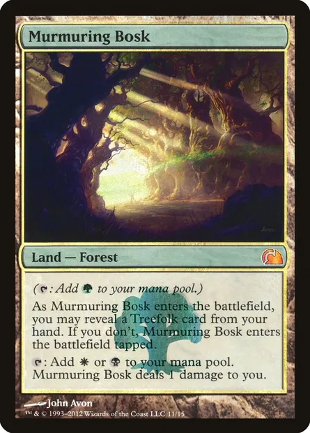Murmuring Bosk, Magic card V12 11 — From the Vault: Realms set