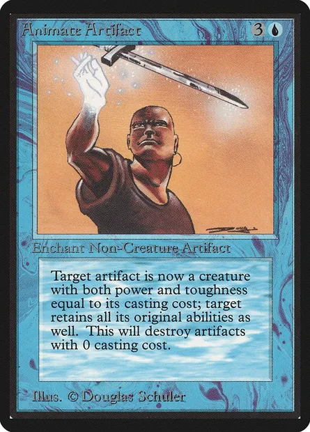 Animate Artifact, Magic card LEB 49 — Limited Edition Beta set