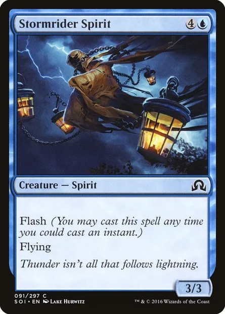 Stormrider Spirit, Magic card SOI 91 — Shadows over Innistrad set