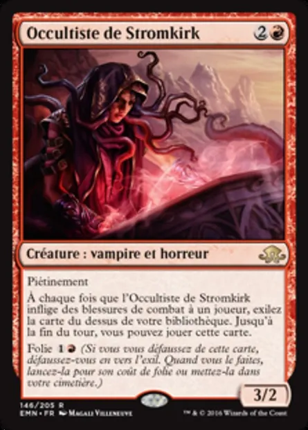 Occultiste de Stromkirk, carte Magic EMN 146 — extension La lune hermétique