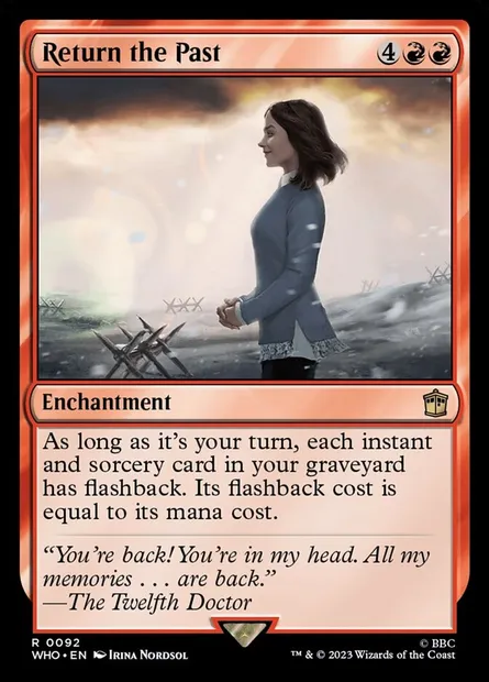 Return the Past, Magic card WHO 92 — Doctor Who set