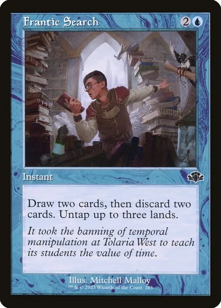 Frantic Search, Magic card DMR 285 — Dominaria Remastered set