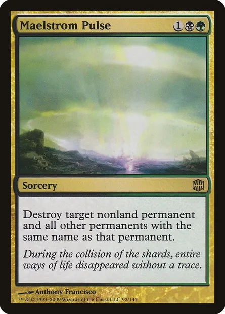 Maelstrom Pulse, Magic card ARB 92 — Alara Reborn set
