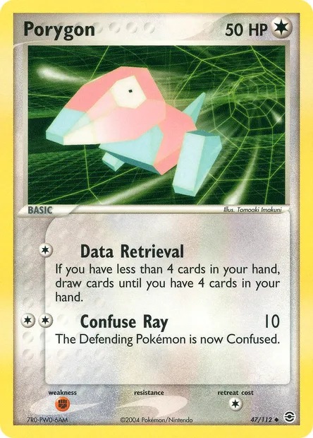 Porygon, Pokémon card RG 47 — FireRed & LeafGreen set