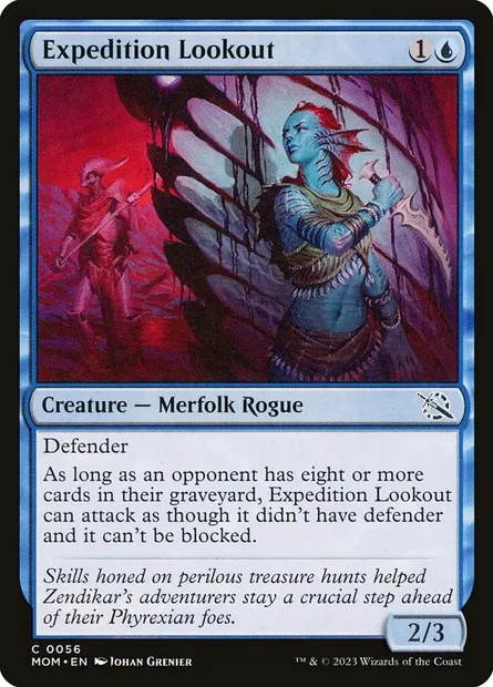 Expedition Lookout, Magic card MOM 56 — March of the Machine set