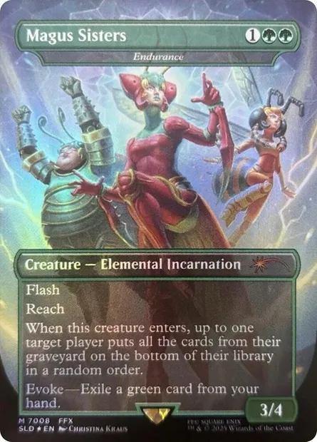 Résilience, carte Magic SLD 7008 — extension Secret Lair Drop