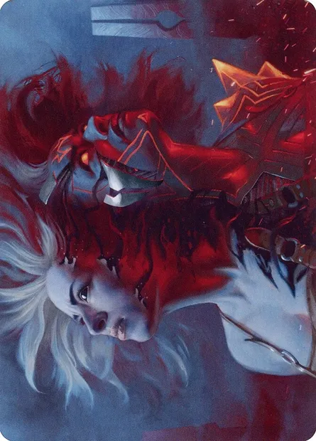 Thrill of Possibility // Thrill of Possibility, carte Magic AONE 36 — extension Phyrexia: All Will Be One Art Series
