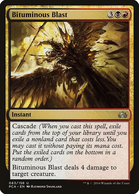 Bituminous Blast, Magic card PCA 83 — Planechase Anthology set