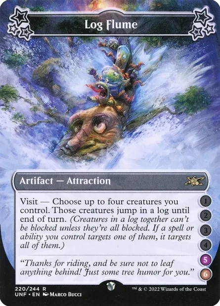 Log Flume, carte Magic UNF 220b — extension Unfinity