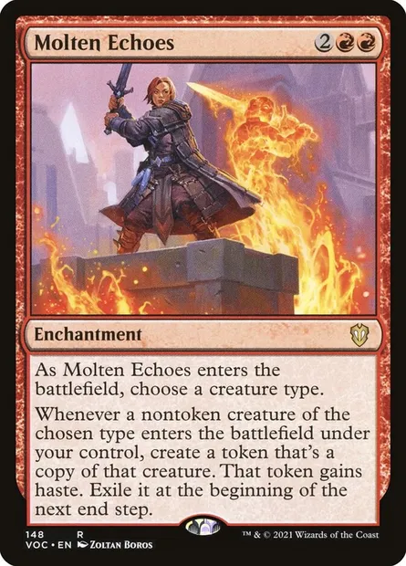 Molten Echoes, Magic card VOC 148 — Crimson Vow Commander set