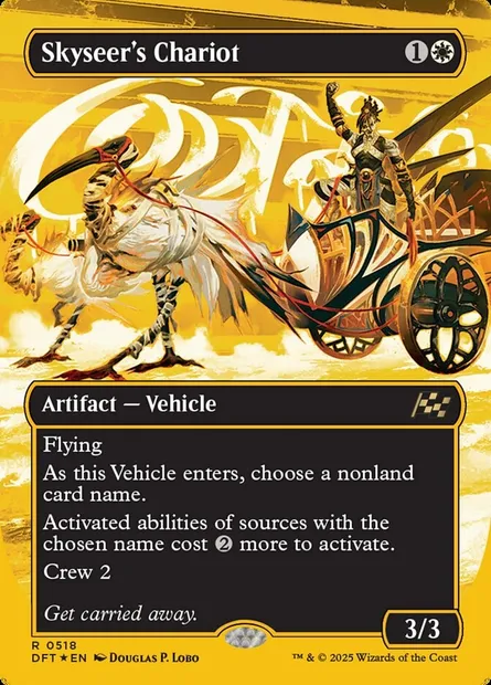 Skyseer's Chariot, Magic card DFT 518 — Aetherdrift set