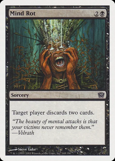 Mind Rot, Magic card 9ED 145 — Ninth Edition set