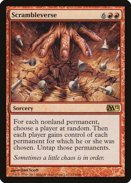 Scrambleverse, Magic card M12 153 — Magic 2012 set
