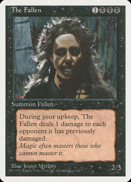 The Fallen, carte Magic CHR 38 — extension Chronicles