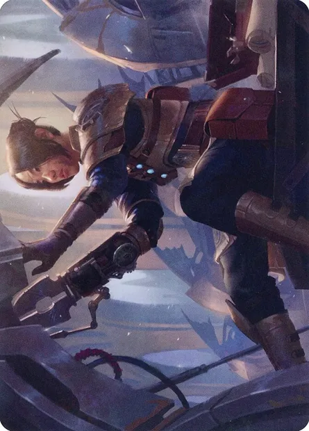 Thopter Mechanic // Thopter Mechanic, carte Magic ABRO 13 — extension The Brothers' War Art Series