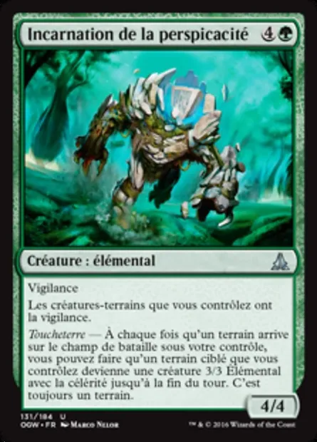 Incarnation de la perspicacité, carte Magic OGW 131 — extension Le serment des Sentinelles