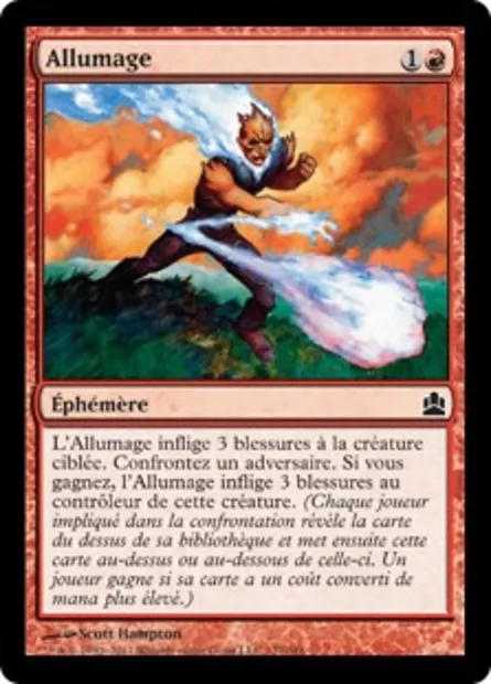 Allumage, carte Magic CMD 127 — extension Commander 2011
