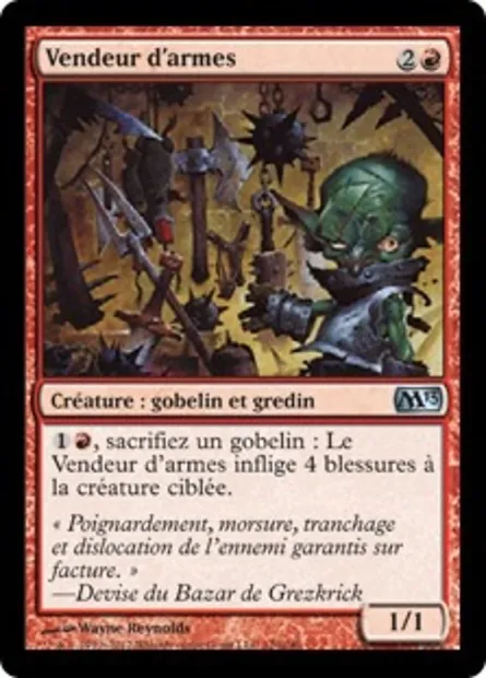 Vendeur d'armes, carte Magic M13 120 — extension Magic 2013