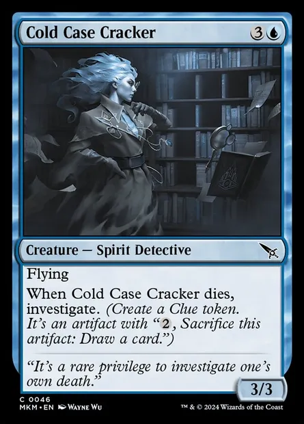 Cold Case Cracker, Magic card MKM 46 — Murders at Karlov Manor set