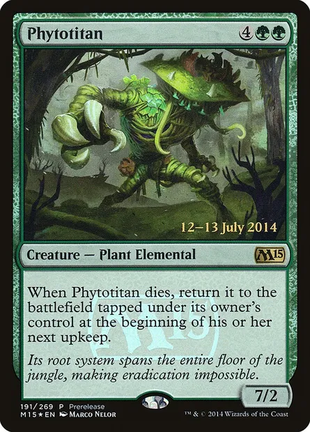 Phytotitan, carte Magic PM15 191 — extension Magic 2015 Promos