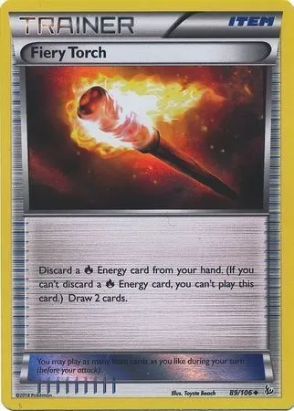 Flambeau Incandescent, carte Pokémon TDX 089-2 — extension Theme Deck & Blisters Exclusives