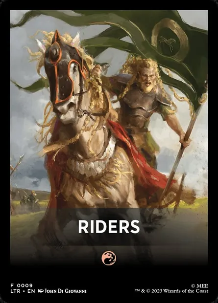 Riders, Magic card FLTR 9 — Tales of Middle-earth Front Cards set