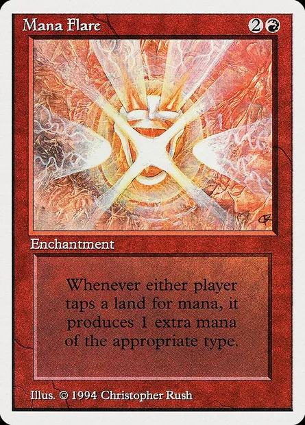 Mana Flare, Magic card SUM 164 — Summer Magic / Edgar set